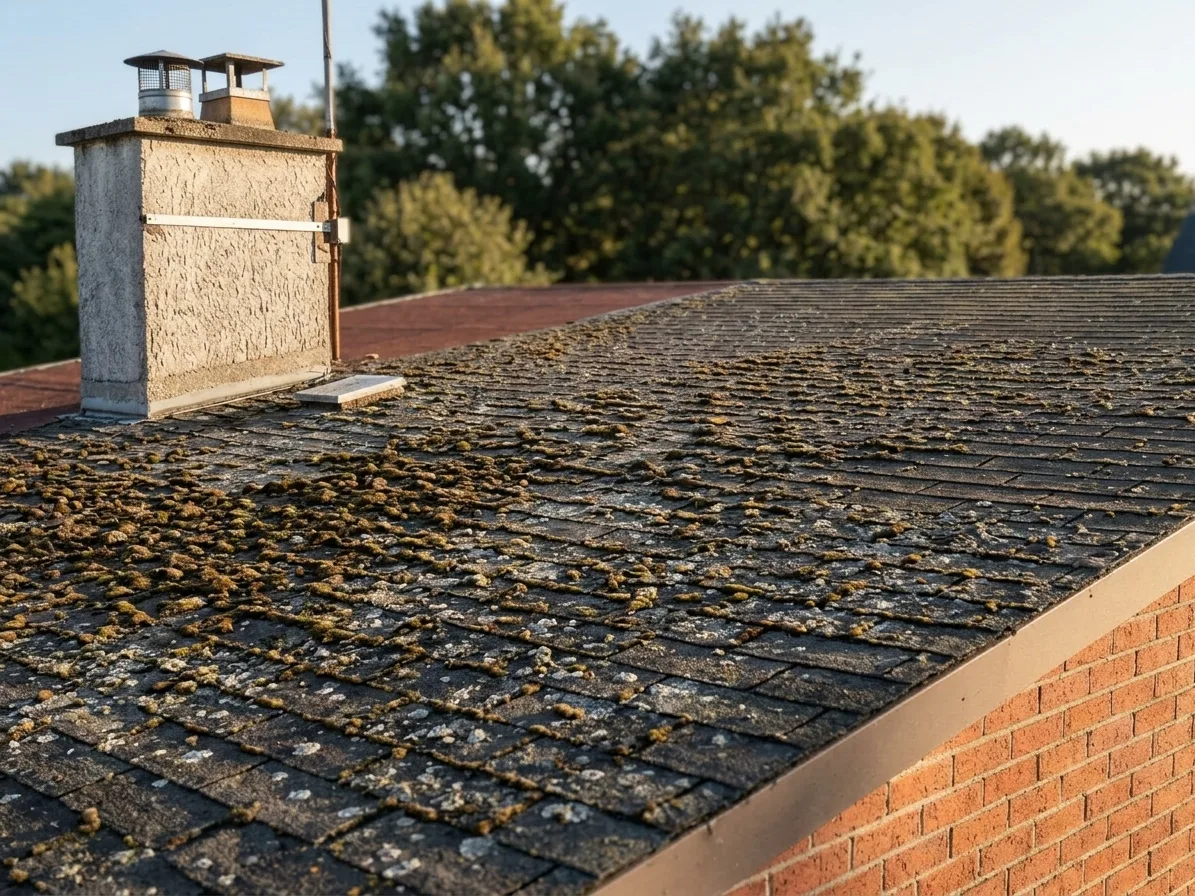 Démoussage de toiture à Combs-la-Ville