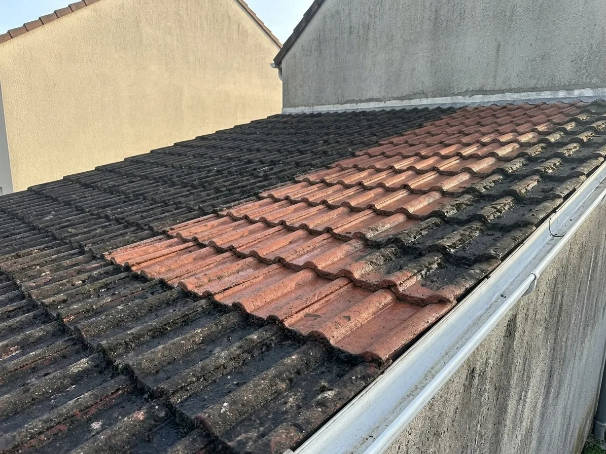 Démoussage de toiture à Combs-la-Ville